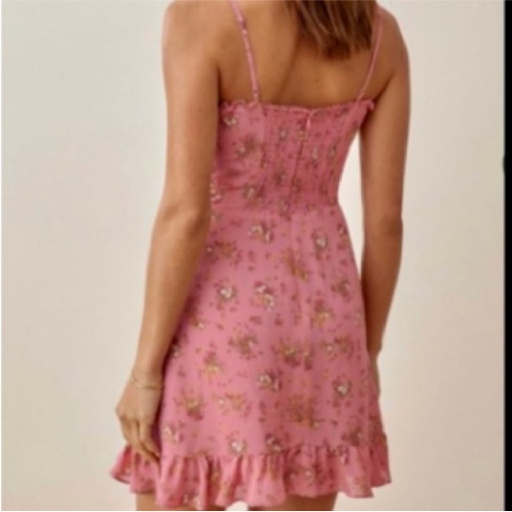 Reformation Ester Floral Mini Dress - Picture 2 of 5